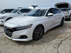 Honda salvage cars for sale: 2021 Honda Accord EXL