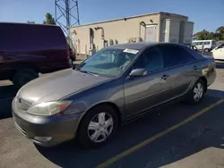 2004 Toyota Camry LE en venta en Hayward, CA