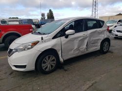 Nissan Vehiculos salvage en venta: 2017 Nissan Versa Note S