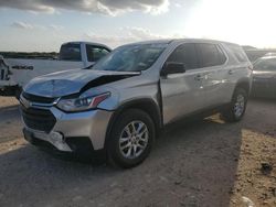 Salvage cars for sale at San Antonio, TX auction: 2019 Chevrolet Traverse LS