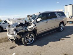 Vehiculos salvage en venta de Copart Anthony, TX: 2021 Chevrolet Suburban K1500 High Country