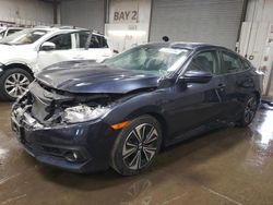 Salvage cars for sale at Elgin, IL auction: 2017 Honda Civic EXL