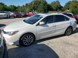 Flood-damaged cars for sale at auction: 2017 Toyota Camry LE