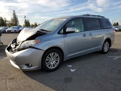 Toyota Sienna xle Vehiculos salvage en venta: 2013 Toyota Sienna XLE