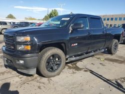 Salvage cars for sale at Littleton, CO auction: 2015 Chevrolet Silverado K1500 LTZ