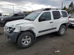 Salvage cars for sale at Denver, CO auction: 2013 Nissan Xterra X