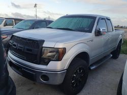 Salvage cars for sale at Riverview, FL auction: 2010 Ford F150 Super Cab