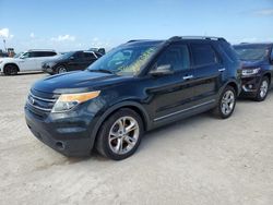 Salvage cars for sale at Riverview, FL auction: 2014 Ford Explorer Limited