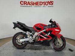 Salvage Motorcycles for sale at auction: 2005 Honda CBR600 F4