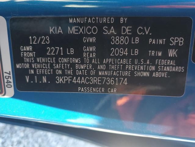 2024 KIA Forte GT