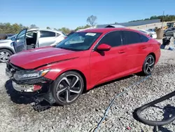 Salvage cars for sale at Hueytown, AL auction: 2018 Honda Accord Sport