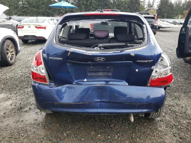 2010 Hyundai Accent Blue