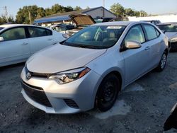 Salvage cars for sale at Midway, FL auction: 2016 Toyota Corolla L