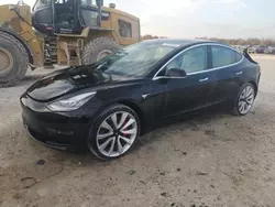 Tesla salvage cars for sale: 2019 Tesla Model 3