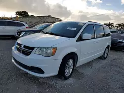 Dodge salvage cars for sale: 2014 Dodge Grand Caravan SXT