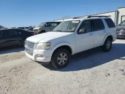 Ford Explorer xlt salvage cars for sale: 2010 Ford Explorer XLT