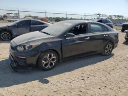 Salvage cars for sale from Copart Houston, TX: 2019 KIA Forte FE