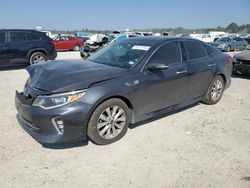 Salvage cars for sale at Houston, TX auction: 2018 KIA Optima LX