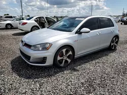 Volkswagen salvage cars for sale: 2016 Volkswagen GTI S/SE