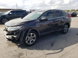 Salvage cars for sale at Grand Prairie, TX auction: 2019 Honda CR-V EX