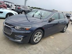 Flood-damaged cars for sale at auction: 2017 Chevrolet Malibu LS