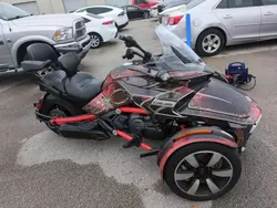 Salvage motorcycles for sale at Riverview, FL auction: 2015 Can-Am Spyder Roadster F3