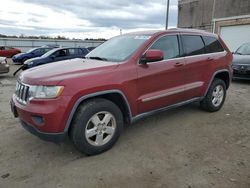 Salvage cars for sale from Copart Fredericksburg, VA: 2012 Jeep Grand Cherokee Laredo