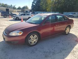 Chevrolet salvage cars for sale: 2011 Chevrolet Impala LT