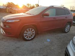 SUV salvage a la venta en subasta: 2017 Jeep Cherokee Overland