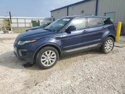 Land Rover salvage cars for sale: 2017 Land Rover Range Rover Evoque SE