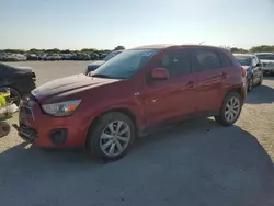 Salvage cars for sale at San Antonio, TX auction: 2015 Mitsubishi Outlander Sport ES