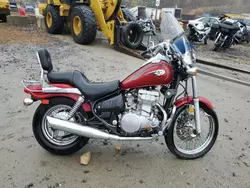 Salvage motorcycles for sale at North Billerica, MA auction: 2002 Kawasaki EN500 C