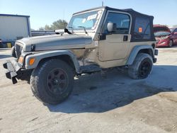 Salvage cars for sale from Copart Orlando, FL: 2003 Jeep Wrangler Commando