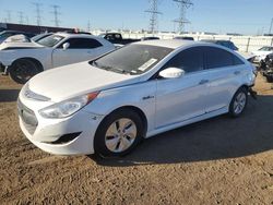 Salvage cars for sale at Elgin, IL auction: 2015 Hyundai Sonata Hybrid