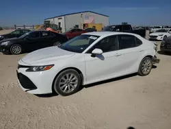 Salvage cars for sale from Copart Amarillo, TX: 2018 Toyota Camry L