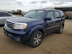 Honda Pilot Touring Vehiculos salvage en venta: 2013 Honda Pilot Touring