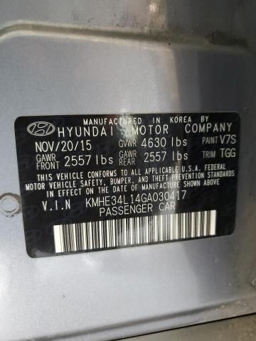 2016 Hyundai Sonata Hybrid