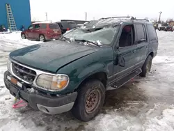 Ford salvage cars for sale: 2000 Ford Explorer XLT