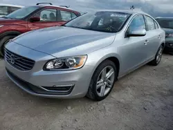 Flood-damaged cars for sale at auction: 2015 Volvo S60 Premier