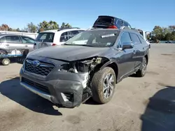 Salvage cars for sale at Glassboro, NJ auction: 2022 Subaru Outback Touring