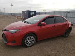 Toyota Corolla Vehiculos salvage en venta: 2019 Toyota Corolla L