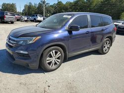 Honda Pilot salvage cars for sale: 2018 Honda Pilot EXL