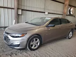 Salvage cars for sale at Houston, TX auction: 2022 Chevrolet Malibu LS