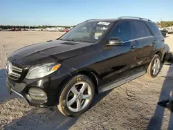 Mercedes-Benz gle-Class salvage cars for sale: 2017 Mercedes-Benz GLE 350