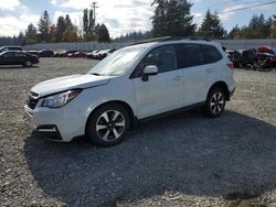 Subaru salvage cars for sale: 2018 Subaru Forester 2.5I Premium