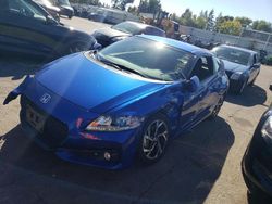 Salvage cars for sale at Woodburn, OR auction: 2016 Honda CR-Z EX