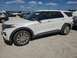 Salvage cars for sale at Houston, TX auction: 2020 Ford Explorer Limited