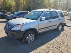 Honda salvage cars for sale: 2005 Honda CR-V EX