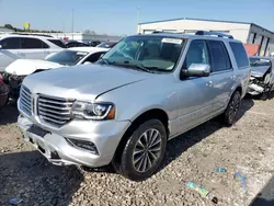 Salvage cars for sale at Cahokia Heights, IL auction: 2017 Lincoln Navigator Select