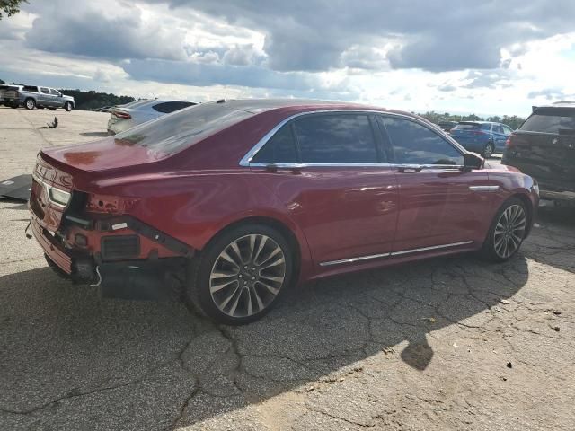 2017 Lincoln Continental Reserve